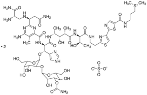 Bleomycin sulfate from Streptomyces verticillus