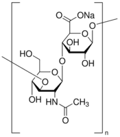 Hyaluronic acid sodium salt from bovine vitreous humor