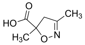 3,5-Dimethyl-4,5-dihydro-5-isoxazolecarboxylic acid