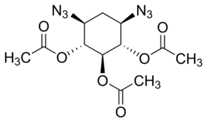 Bis(N-diazo)-tris(O-acetyl)-2-deoxystreptamine