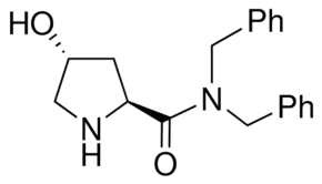 (2S,4R)-4-Hydroxypyrrolidine-2-carboxylic acid dibenzyl amide