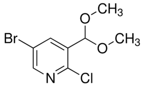 5-Bromo-2-chloro-3-dimethoxymethyl-pyridine