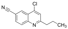 4-Chloro-2-propyl-6-quinolinecarbonitrile