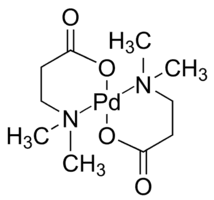 Bis(N,N-dimethyl-β-alaninato)palladium(II)