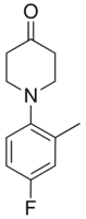 1-(4-Fluoro-2-methylphenyl)piperidin-4-one