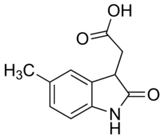 (5-Methyl-2-oxo-2,3-dihydro-1H-indol-3-yl)acetic acid