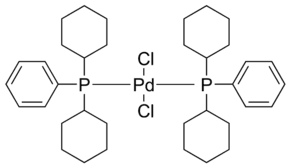 Dichlorobis(dicyclohexylphenylphosphine)palladium(II)
