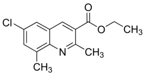 6-Chloro-2,8-dimethylquinoline-3-carboxylic acid ethyl ester