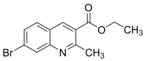 7-Bromo-2-methylquinoline-3-carboxylic acid ethyl ester