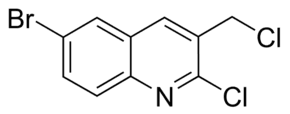 6-Bromo-2-chloro-3-chloromethylquinoline
