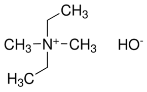 Diethyldimethylammonium hydroxide solution