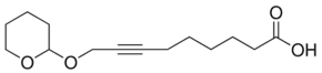 9-(Tetrahydro-2H-pyran-2-yloxy)-7-nonynoic acid