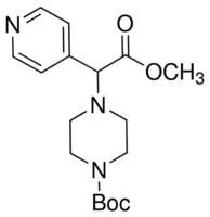 Methyl 2-(4-Boc-piperazino)-2-(4-pyridyl)acetate