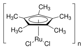Dichloro(pentamethylcyclopentadienyl)ruthenium(III) polymer