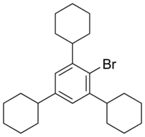 1-Bromo-2,4,6-tricyclohexylbenzene