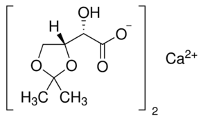 3,4-O-Isopropylidene-L-threonic acid calcium salt